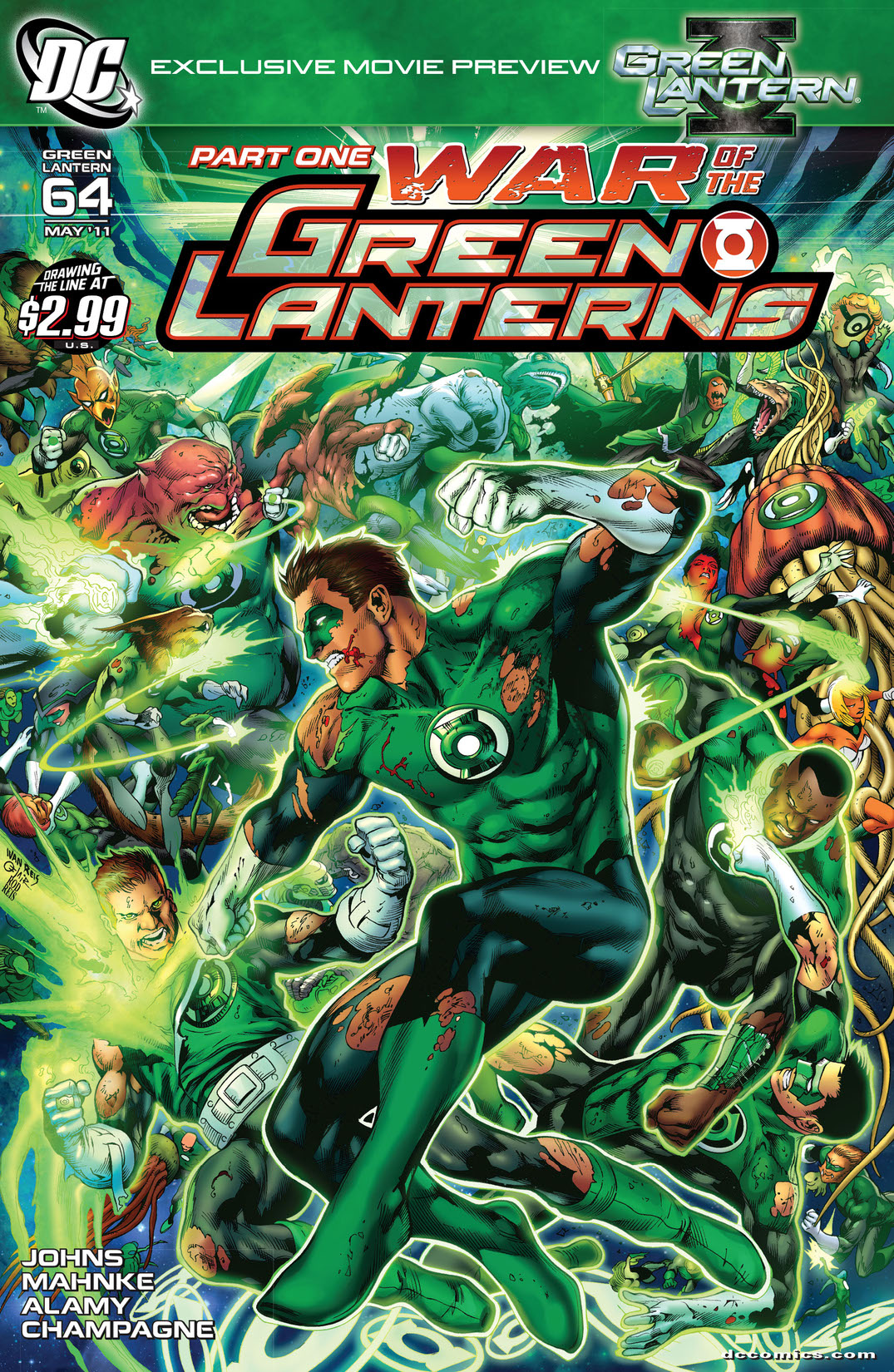 Green Lantern (2005-) #64 preview images