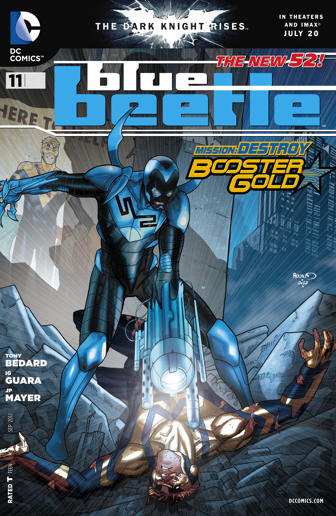 Blue Beetle (2011-) #11 preview images