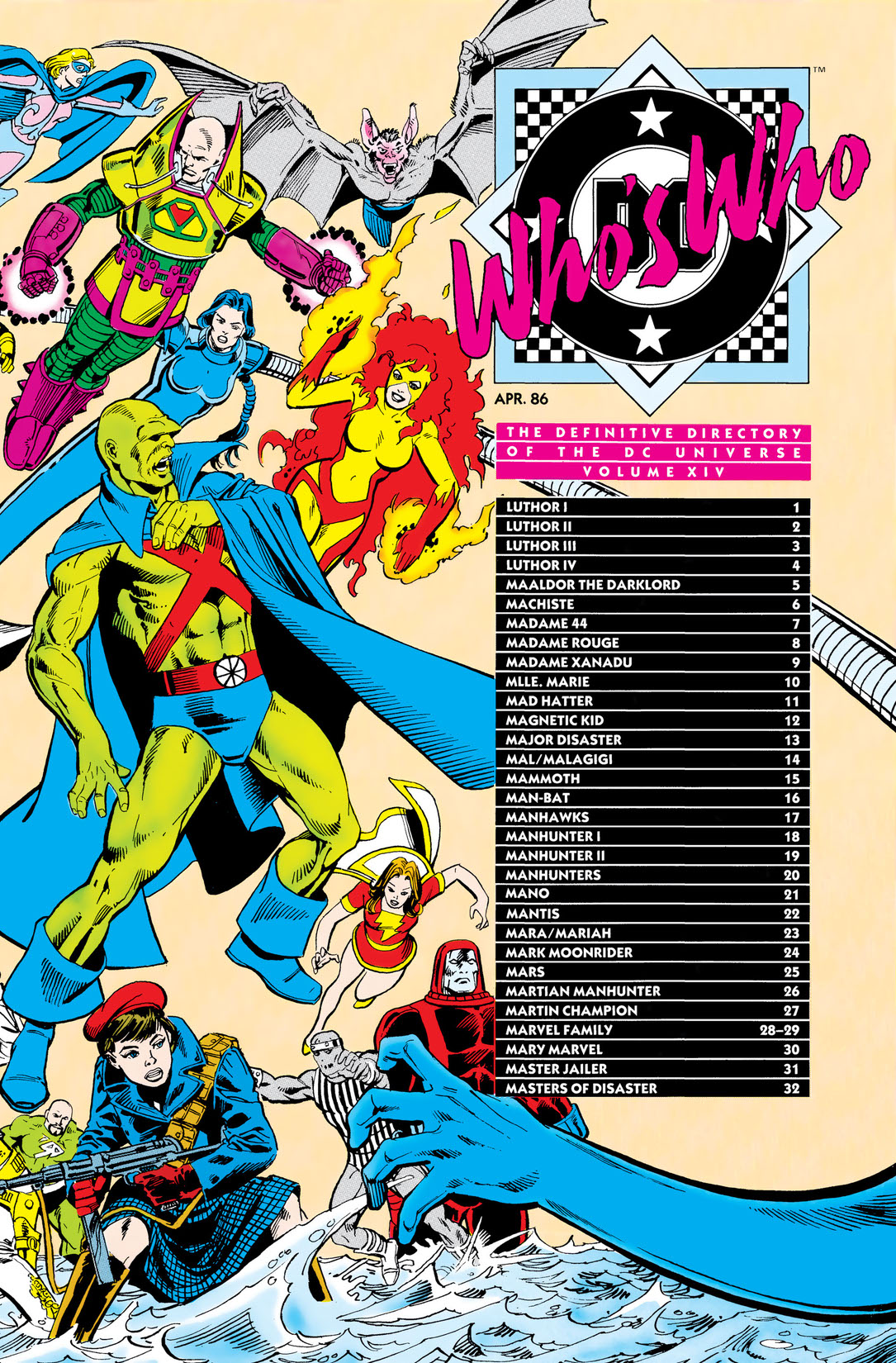 Who's Who: The Definitive Directory of the DC Universe #14 preview images
