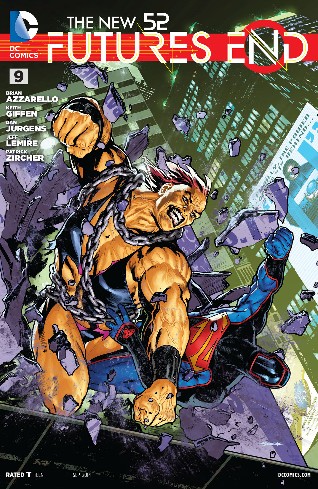 The New 52: Futures End #9 preview images