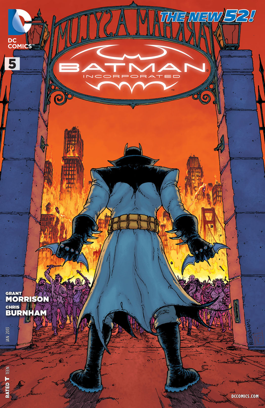 Batman Incorporated (2012-) #5 preview images
