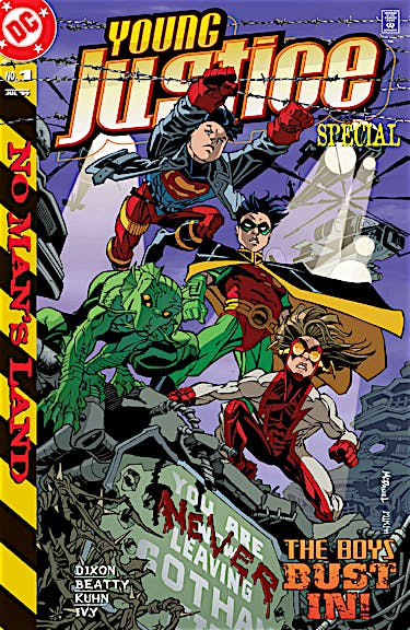 Young Justice In No Man's Land #1 preview images