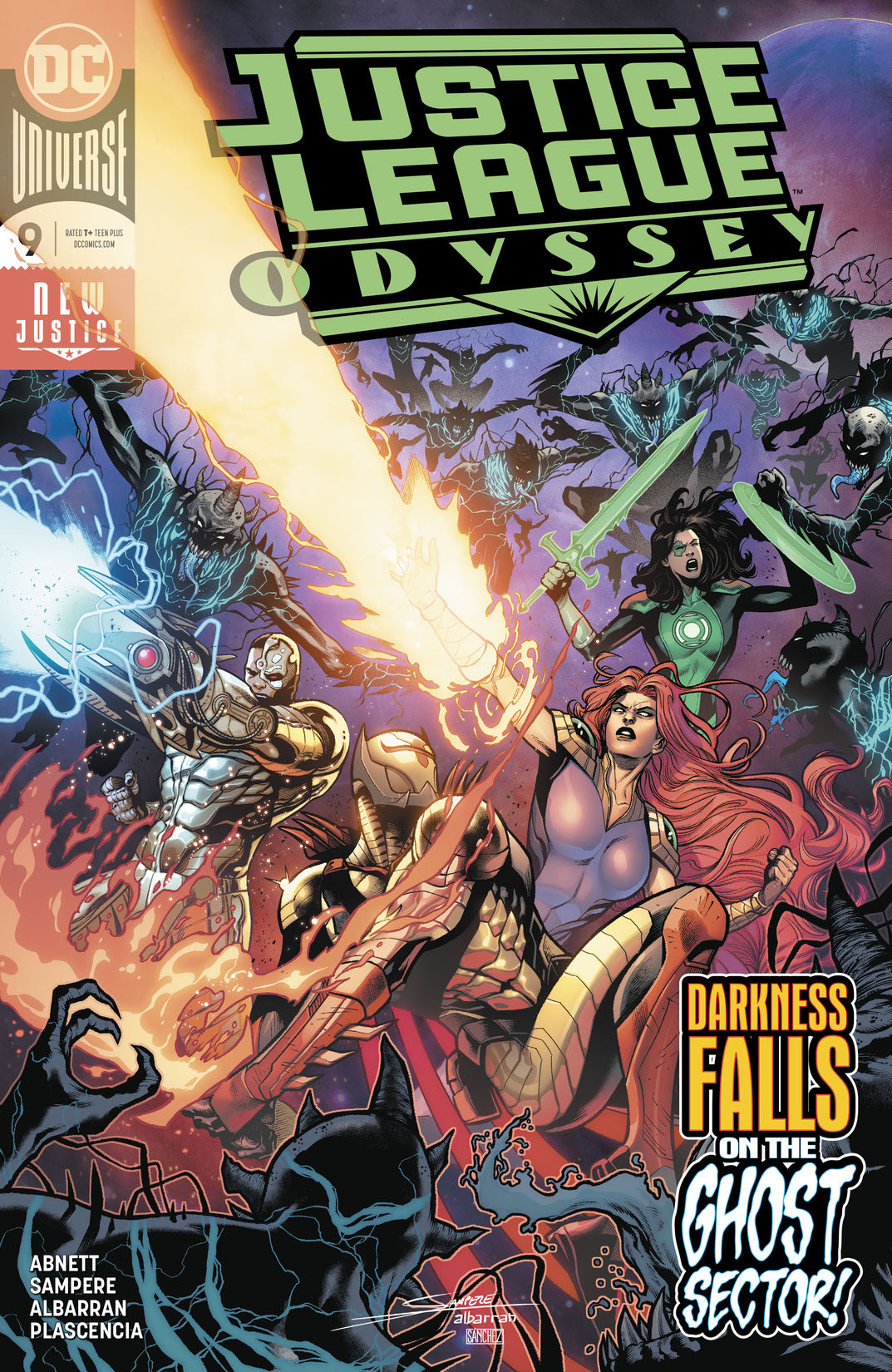 Justice League Odyssey #9 preview images