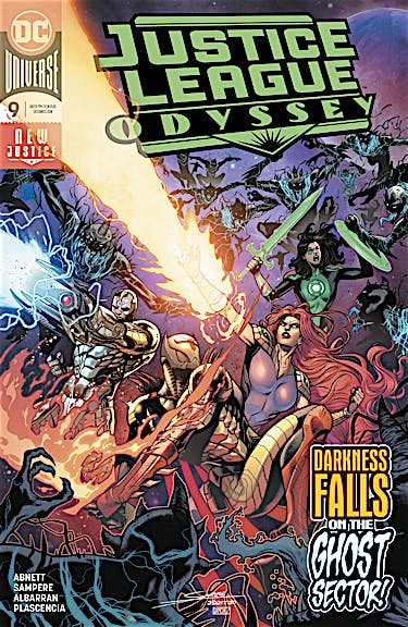 Justice League Odyssey #9 preview images