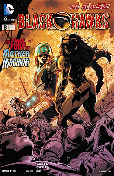 Blackhawks #8 preview images