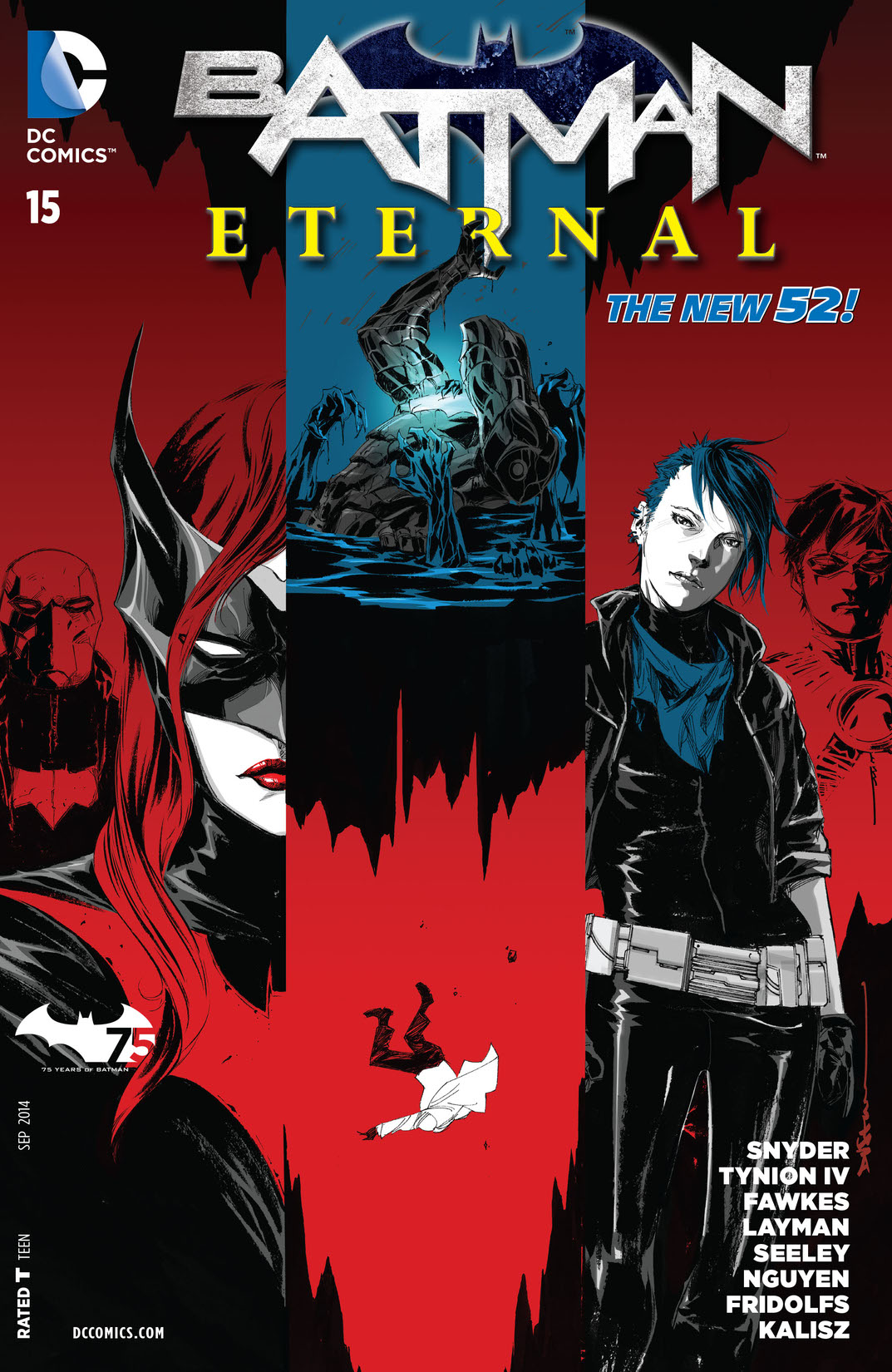 Batman Eternal #15 preview images
