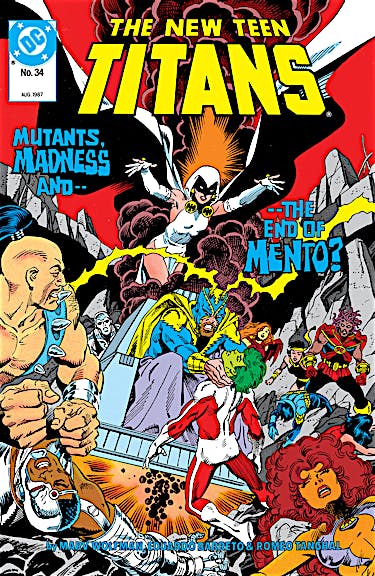 The New Teen Titans #34 preview images