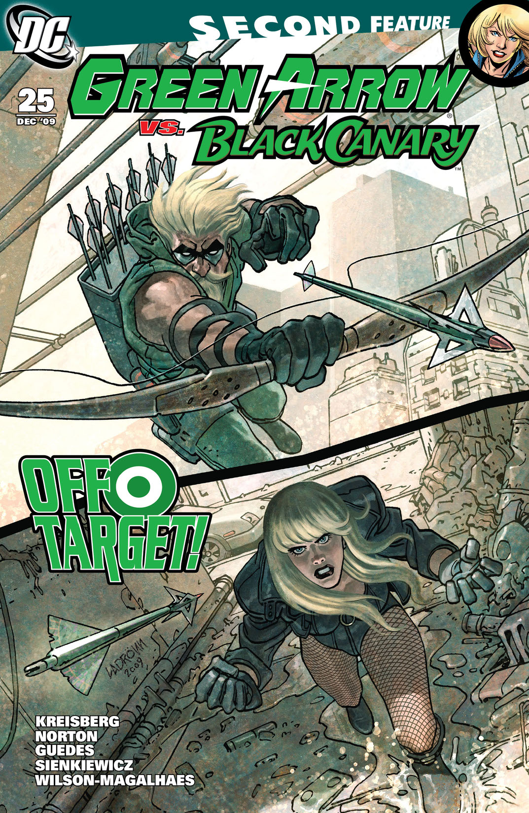 Green Arrow and Black Canary #25 preview images