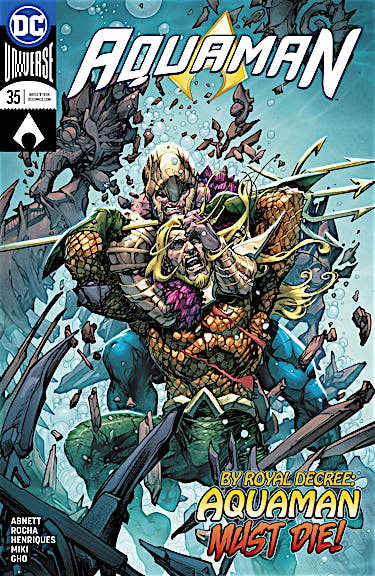Aquaman (2016-) #35 preview images