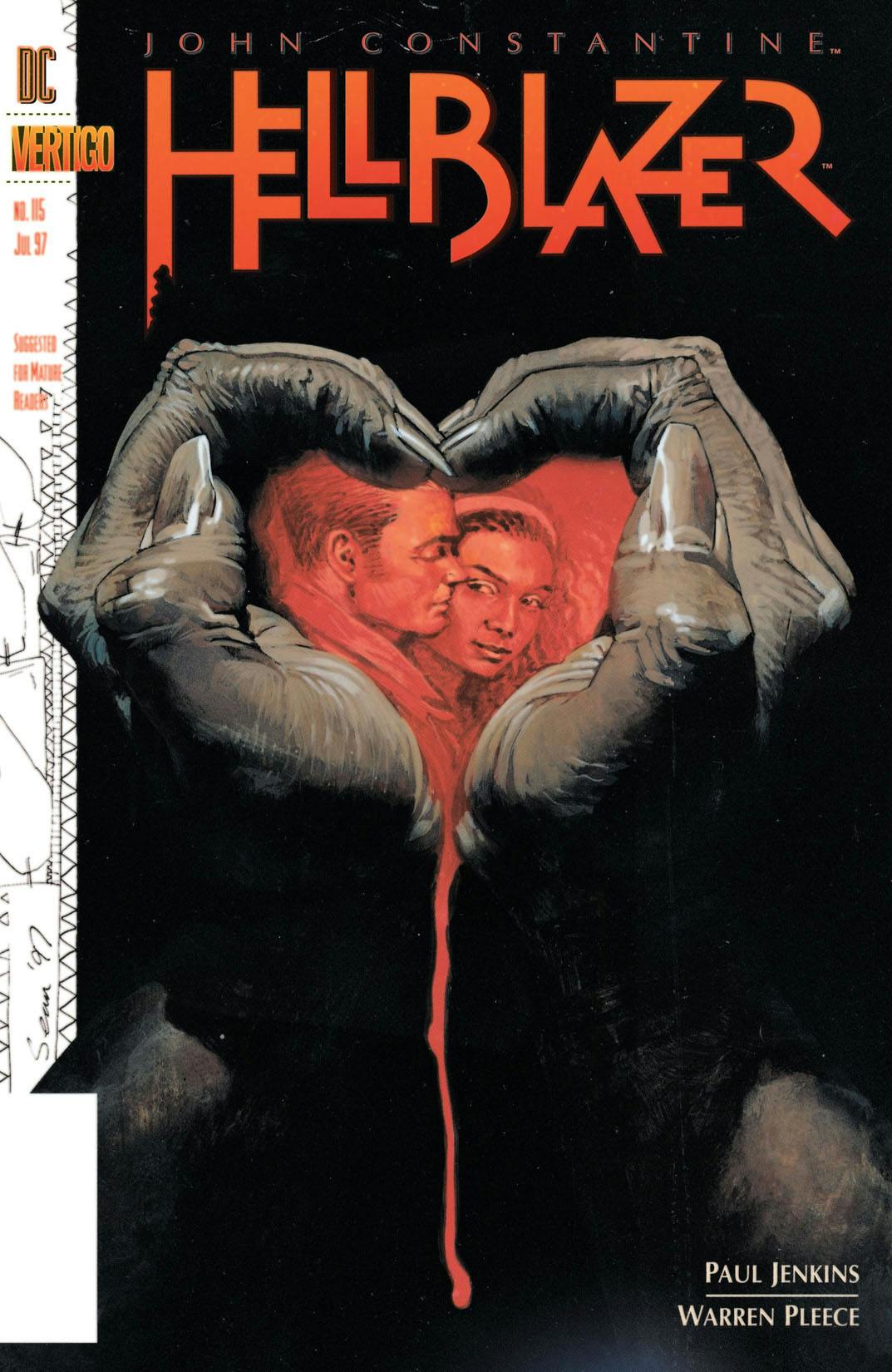 Hellblazer #115 preview images