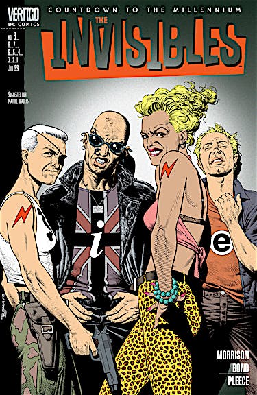 Invisibles Vol. 3 #9 preview images