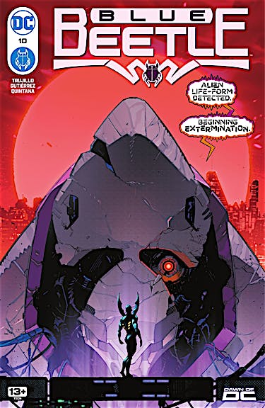 Blue Beetle #10 preview images