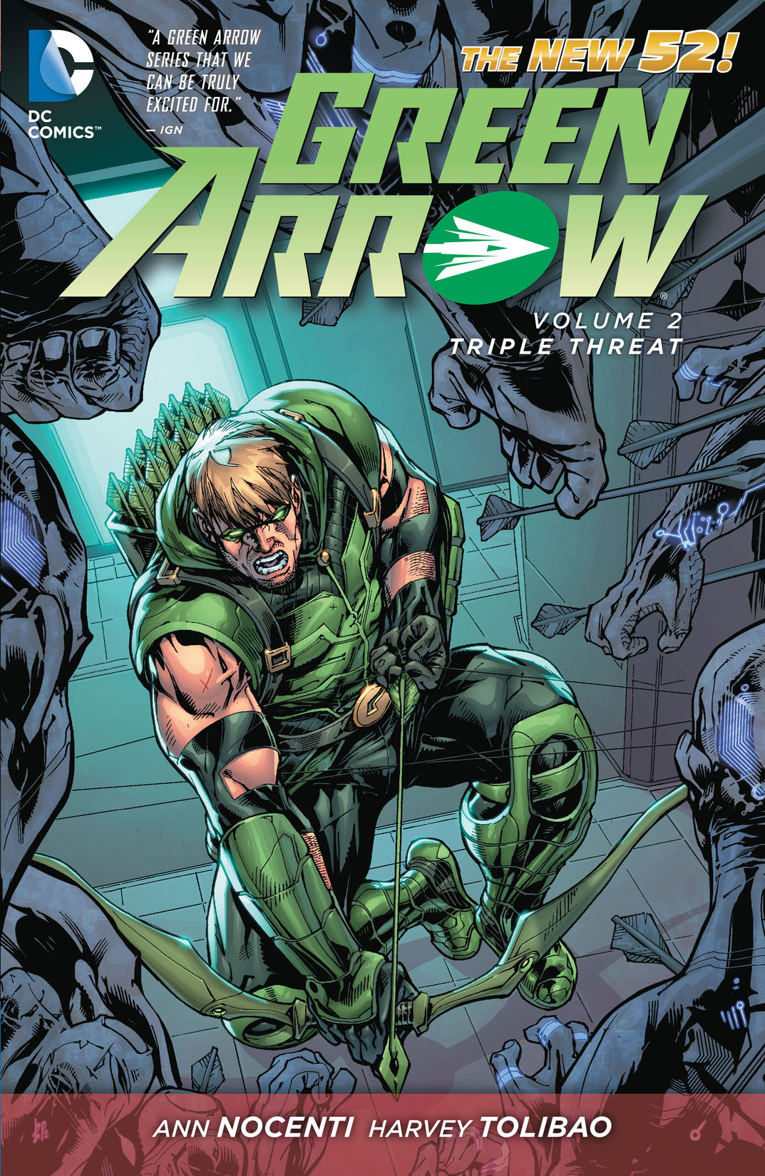 Green Arrow Vol. 2: Triple Threat preview images