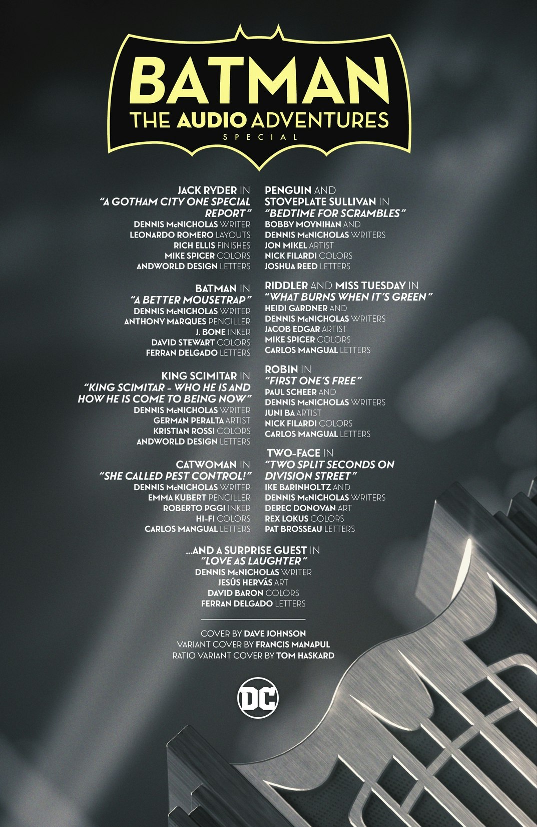 Batman: The Audio Adventures Special #1