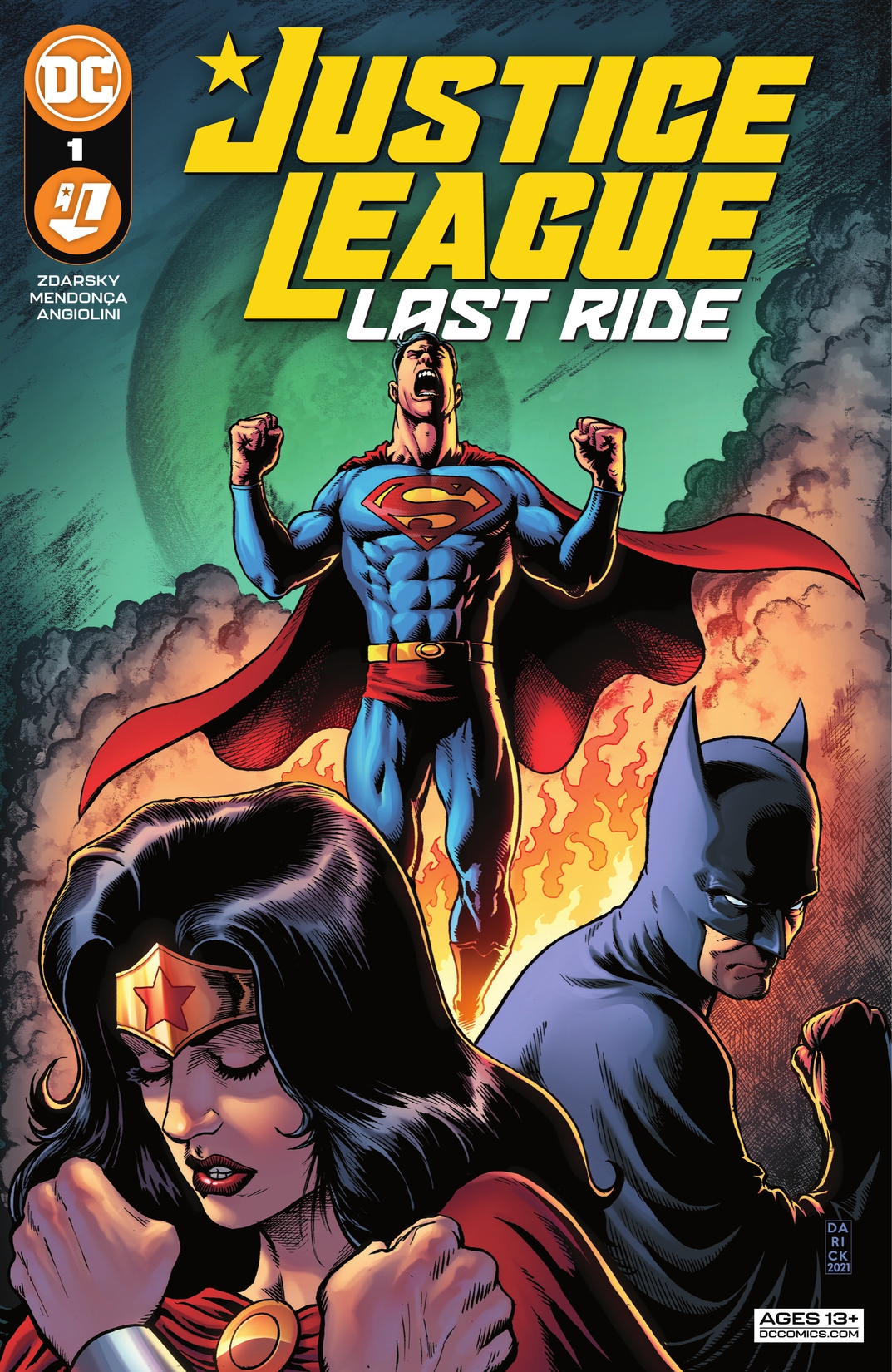 Justice League: Last Ride #1 preview images