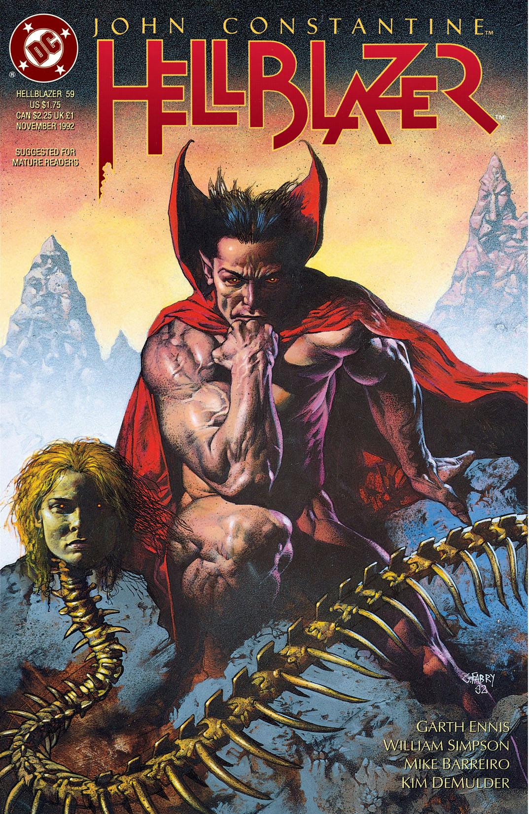 Hellblazer #59 preview images