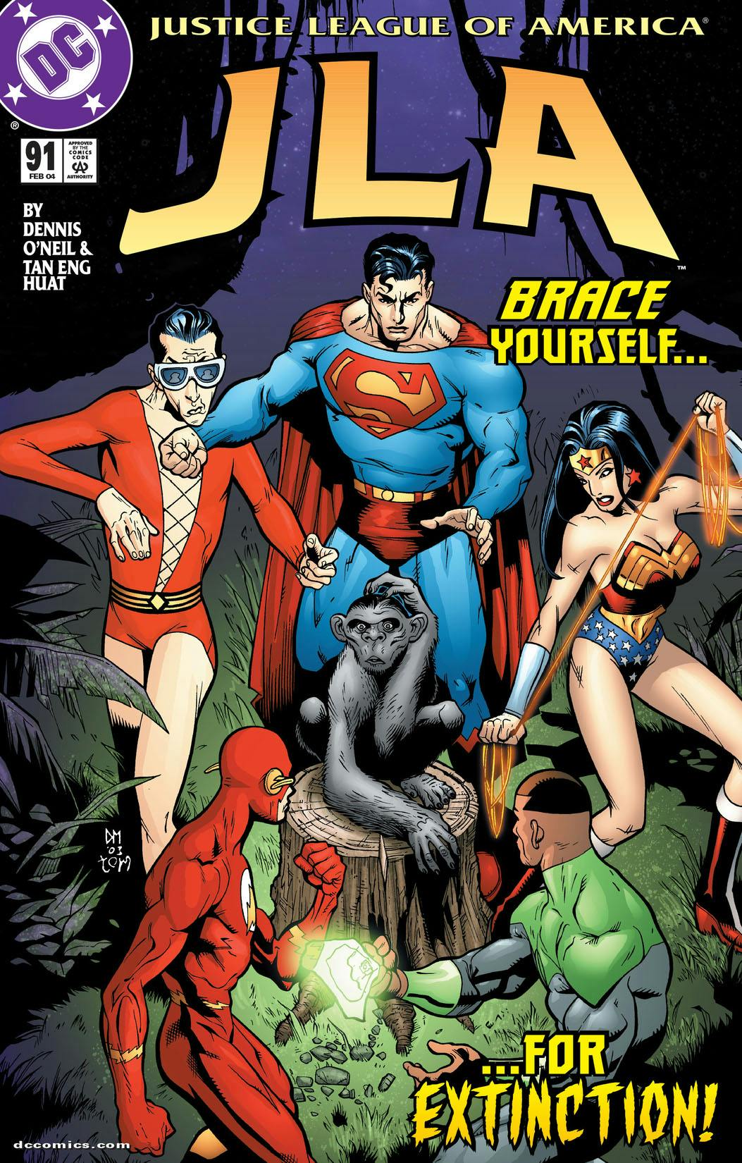 JLA #91 preview images