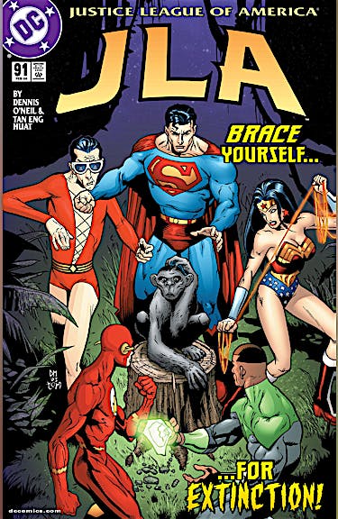 JLA #91 preview images