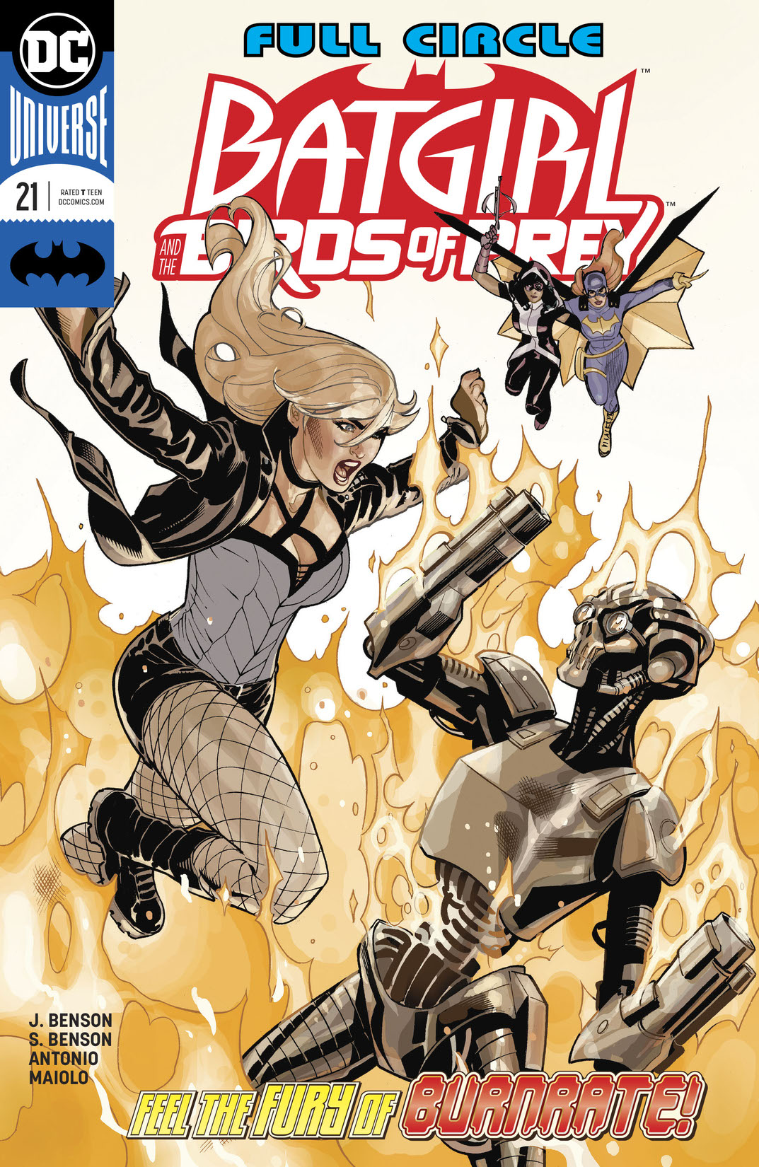 Batgirl and the Birds of Prey #21 preview images
