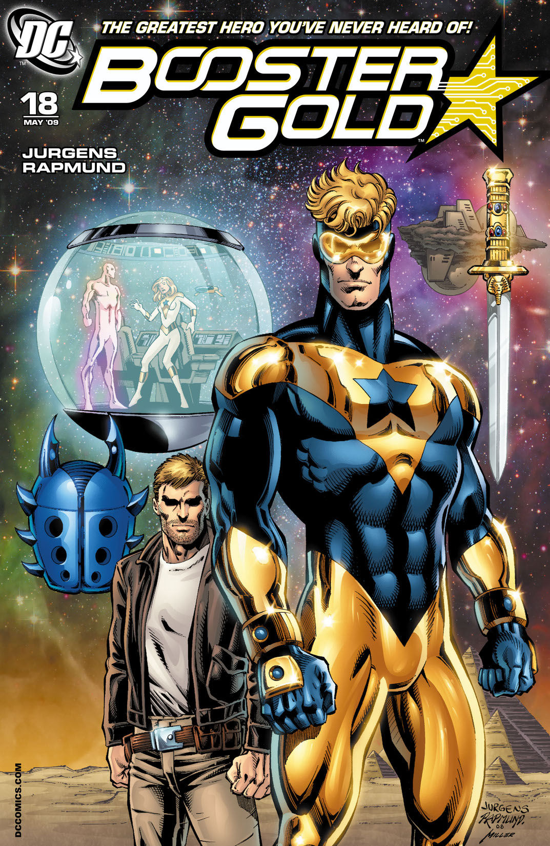 Booster Gold (2007-) #18 preview images
