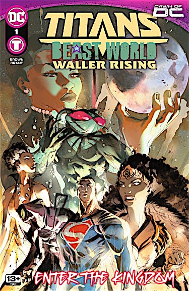 Titans: Beast World: Waller Rising #1 preview images