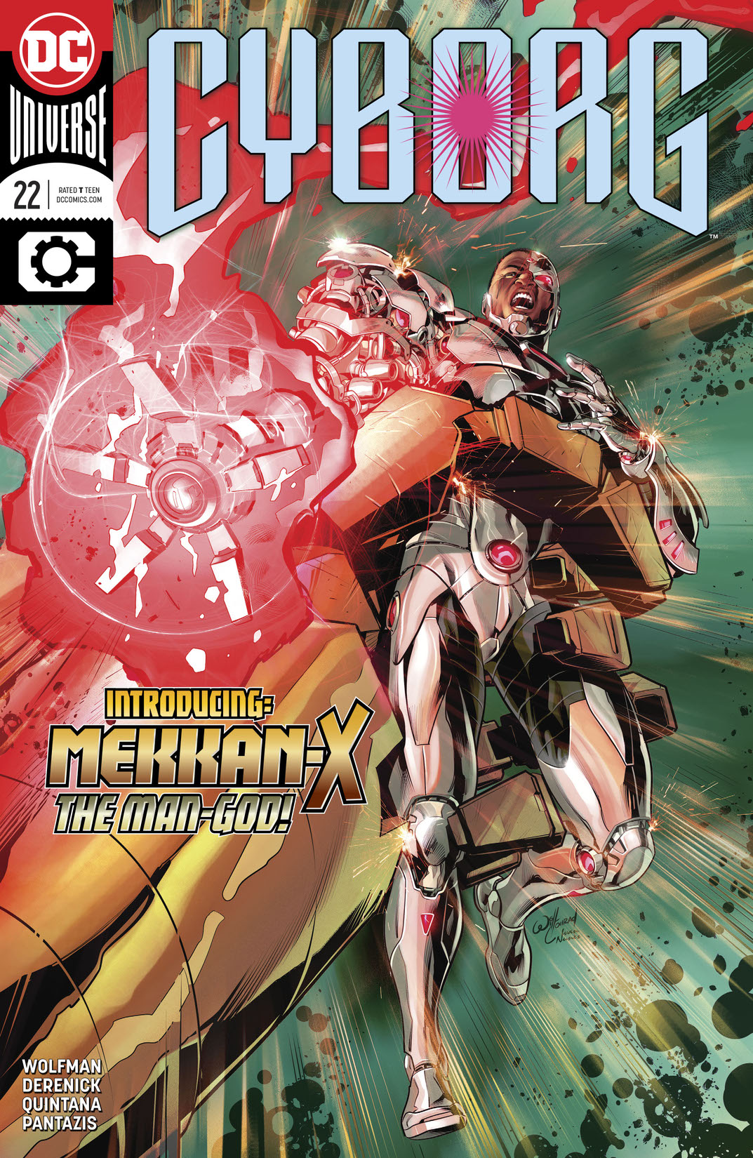 Cyborg (2016-) #22 preview images