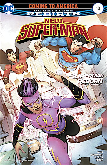 New Super-Man #10 preview images