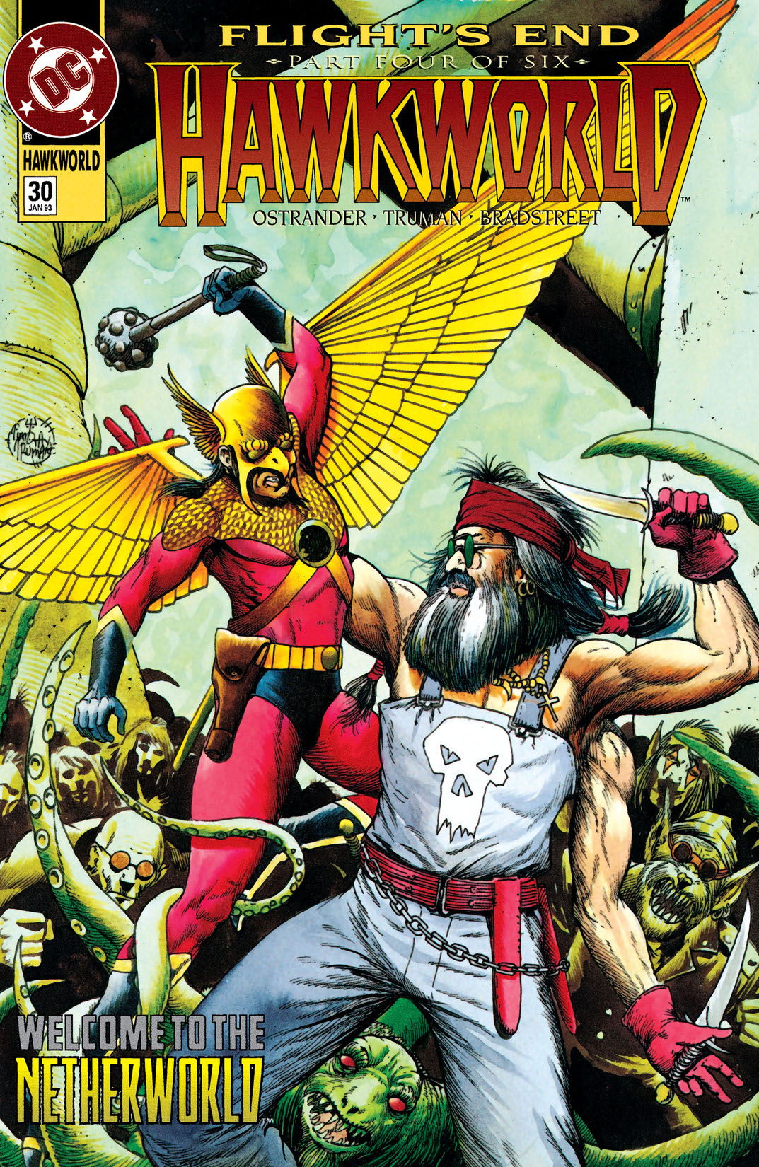Hawkworld (1989-) #30 preview images
