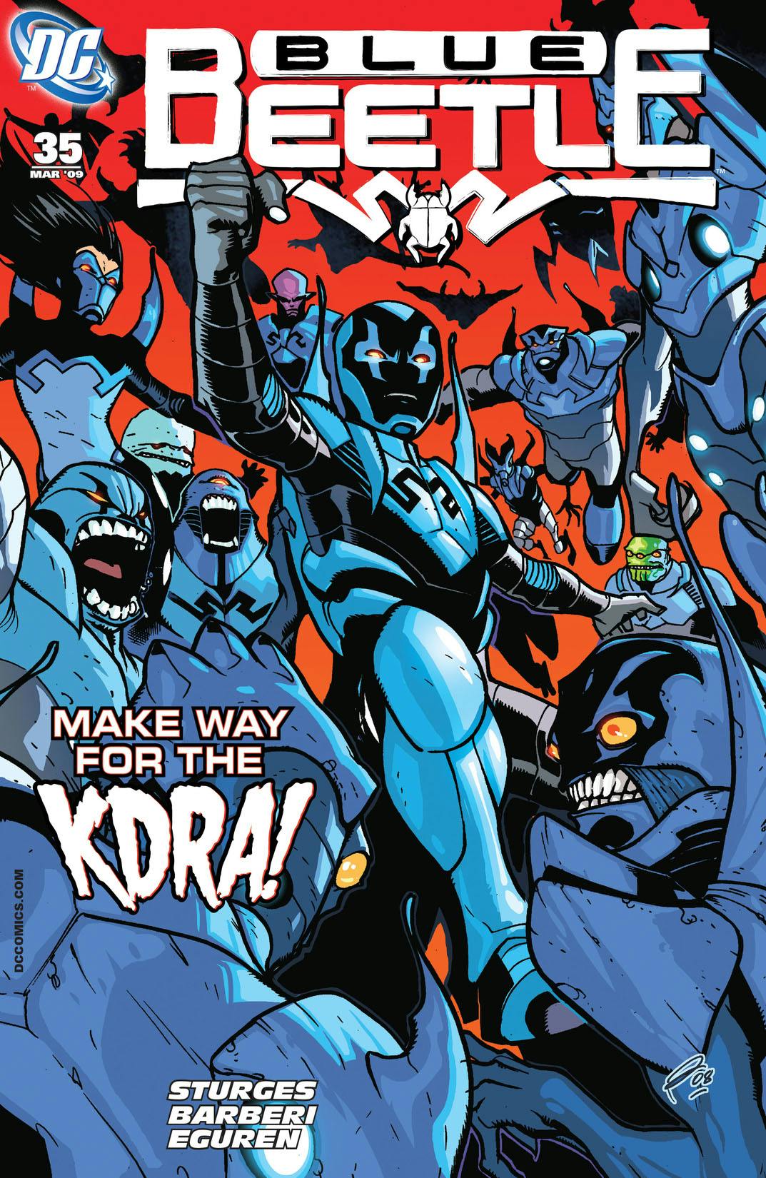 Blue Beetle (2006-) #35 preview images