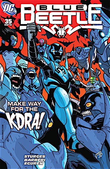 Blue Beetle (2006-) #35 preview images