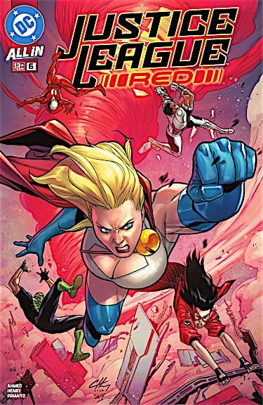 Justice League Red #6 preview images