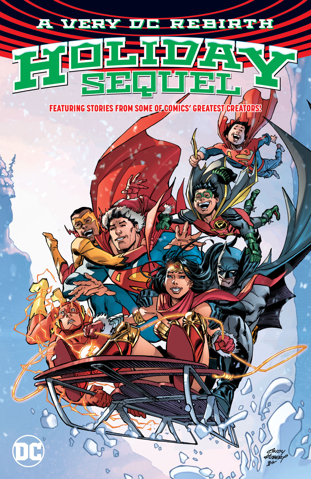A Very DC Rebirth Holiday Sequel preview images