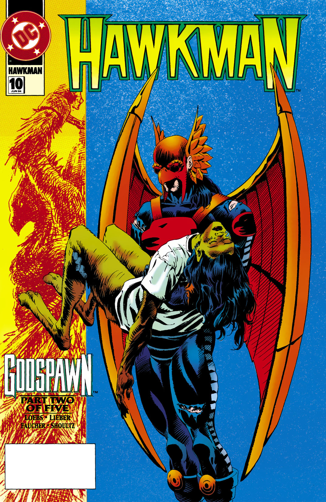 Hawkman (1993-) #10 preview images