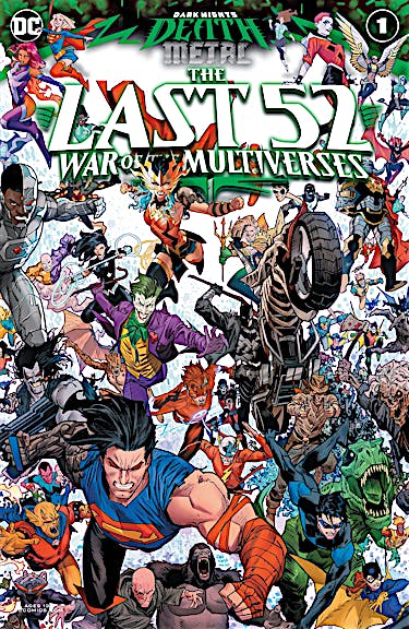Dark Nights: Death Metal The Last 52: War of the Multiverses #1 preview images
