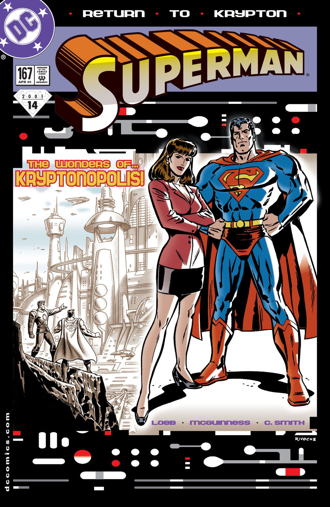 Superman (1986-2006) #167 preview images