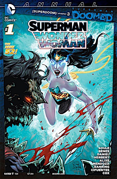 Superman/Wonder Woman Annual #1 preview images