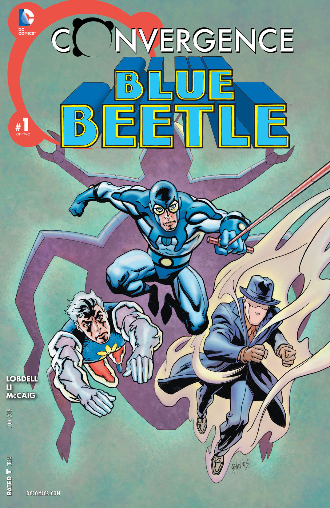 Convergence: Blue Beetle #1 preview images