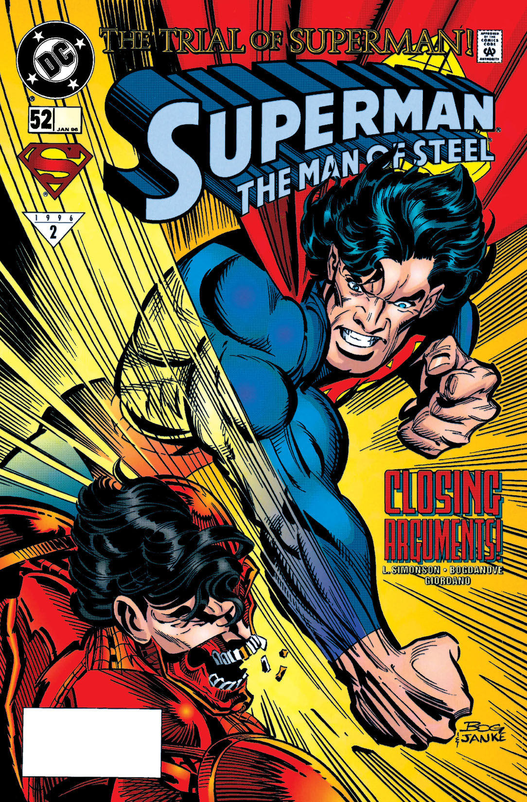 Superman: The Man of Steel #52 preview images