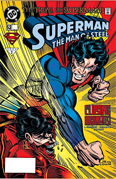 Superman: The Man of Steel #52 preview images
