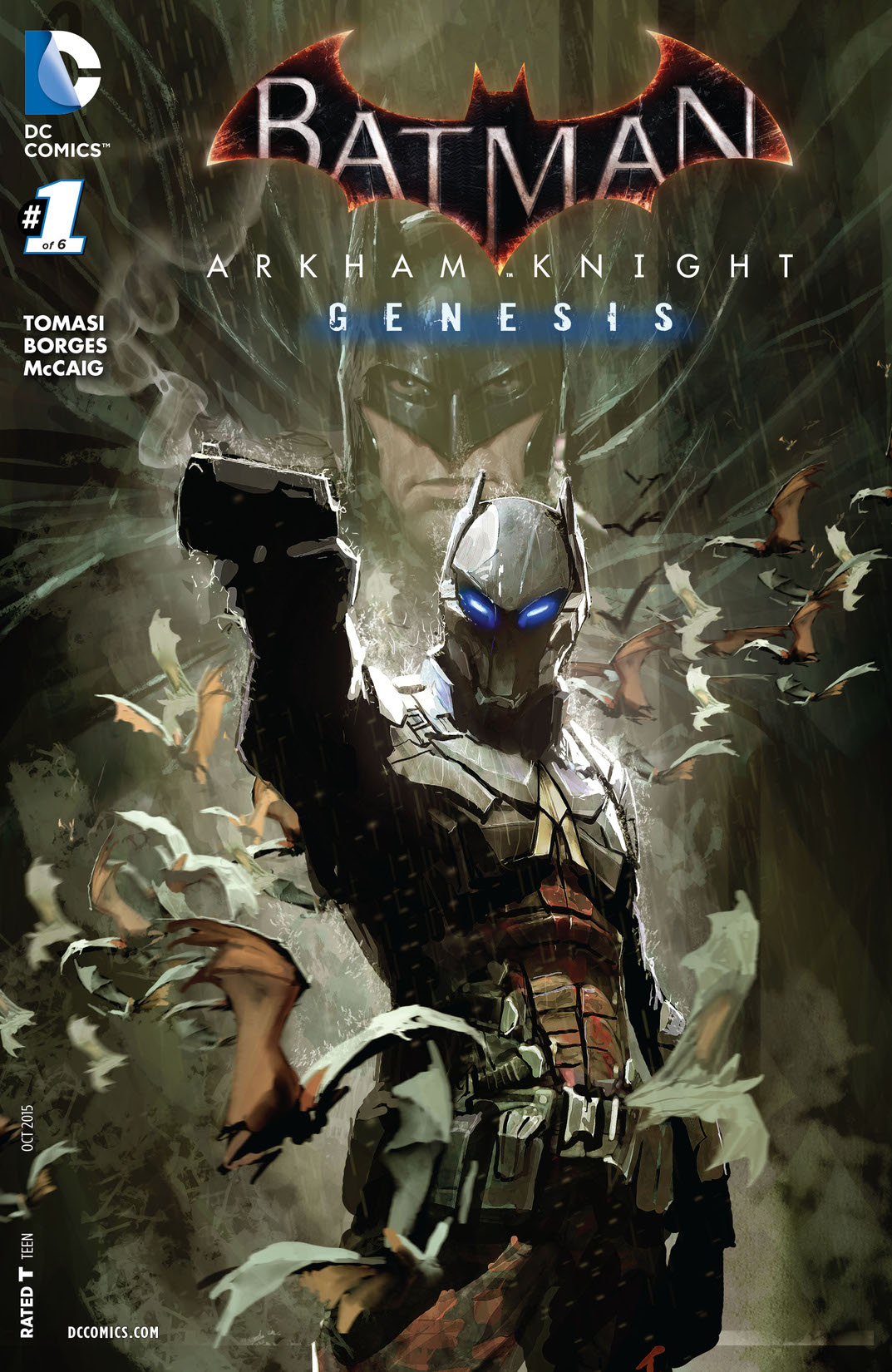 Batman: Arkham Knight Genesis #1 preview images