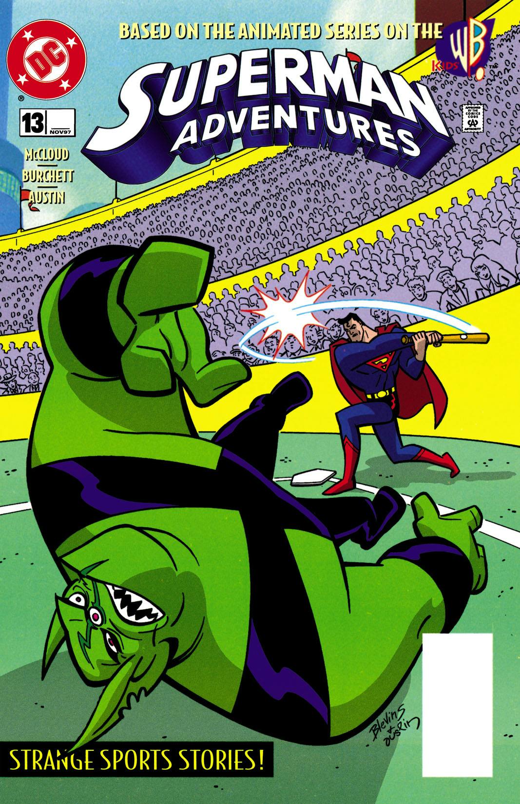 Superman Adventures #13 preview images
