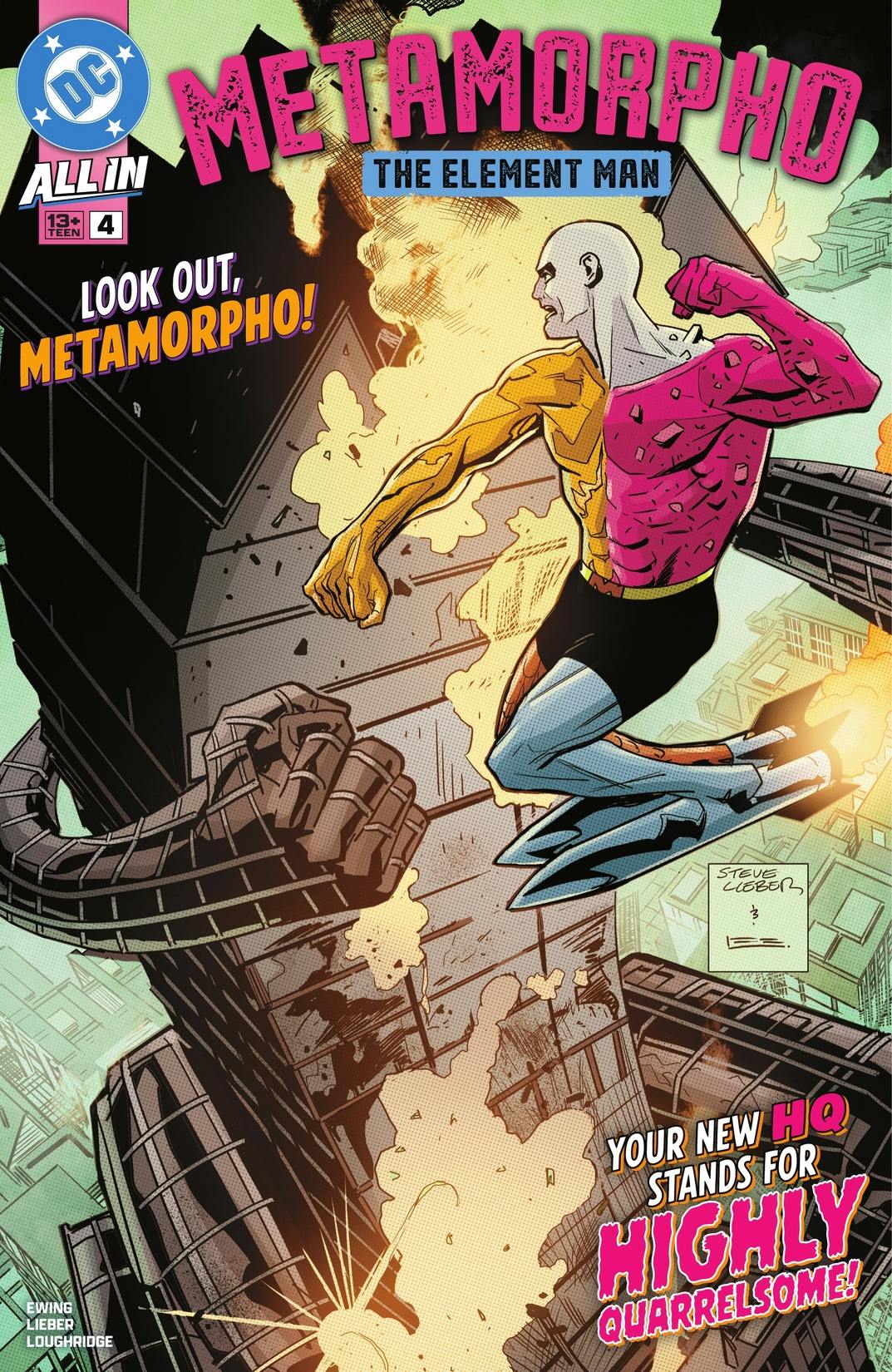 Metamorpho: The Element Man #4
