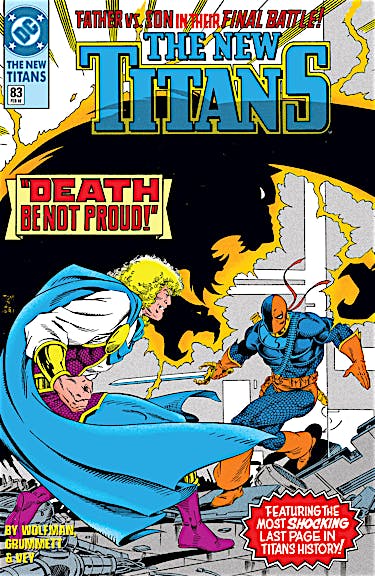 The New Titans #83 preview images