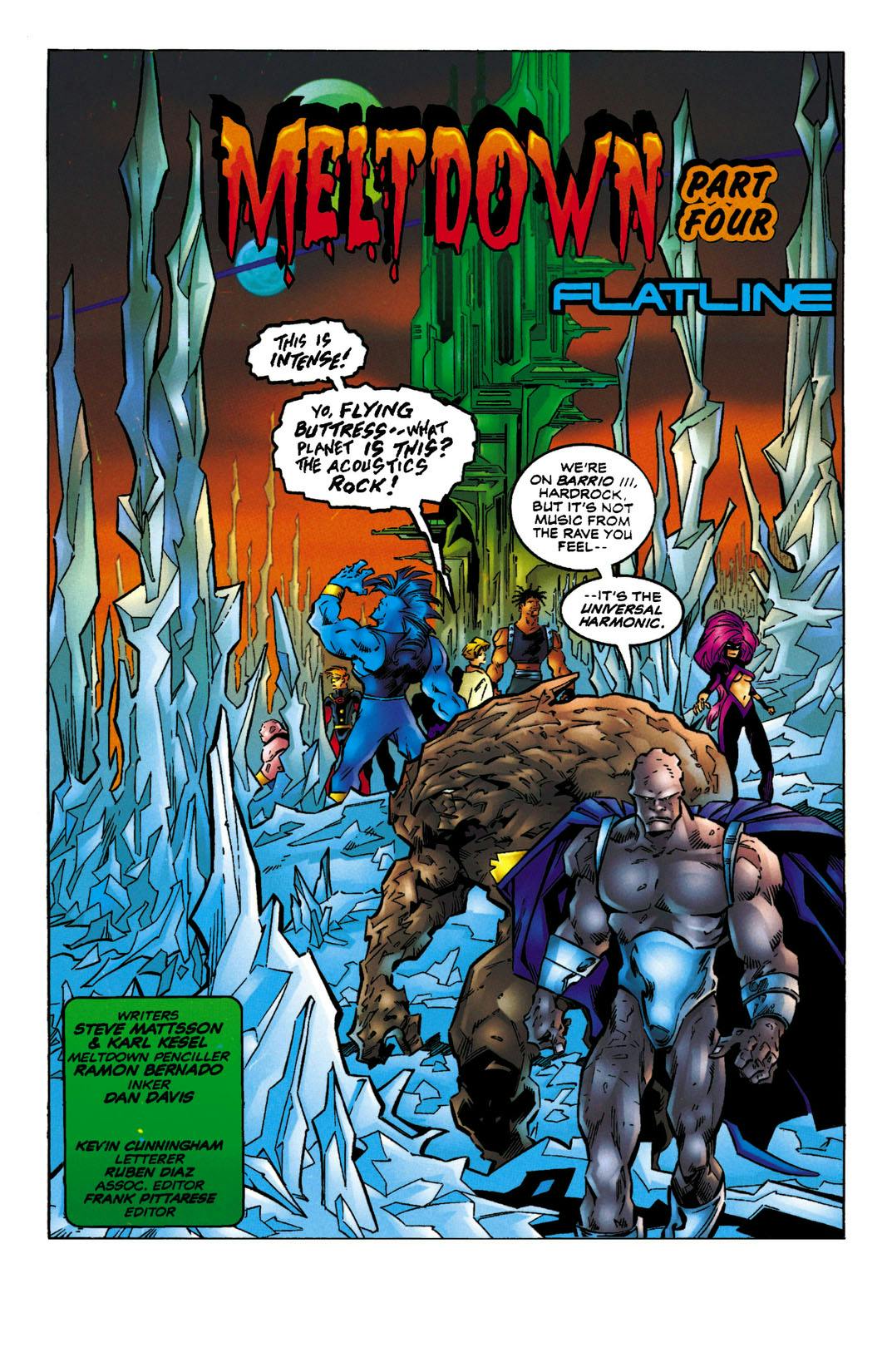 Superboy and the Ravers series preview1