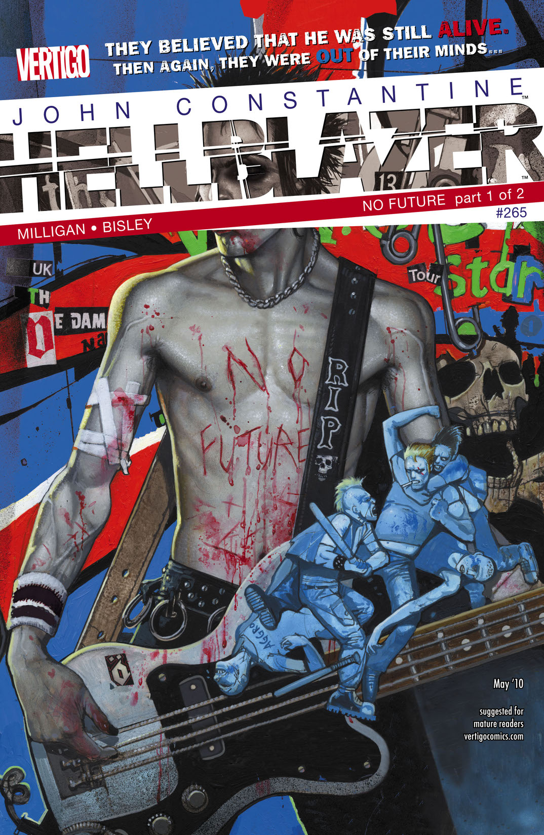 Hellblazer #265 preview images