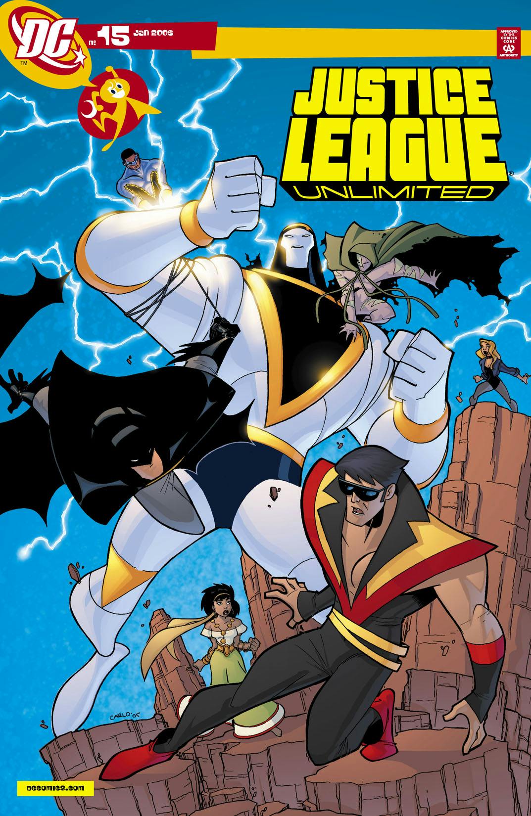 Justice League Unlimited #15 preview images