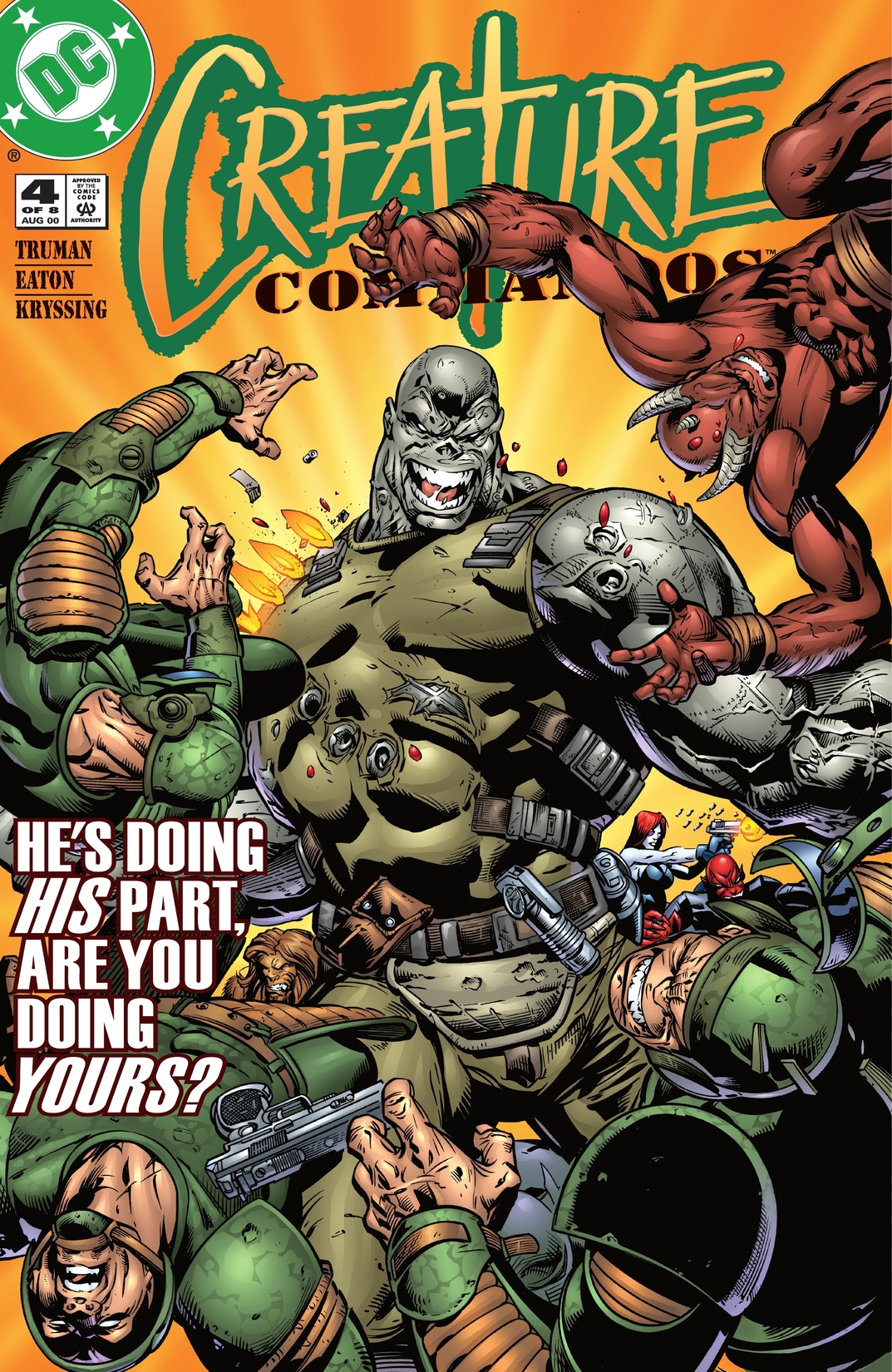 Creature Commandos #4 preview images