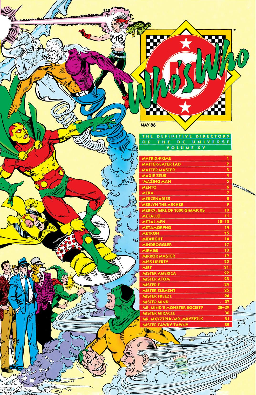 Who's Who: The Definitive Directory of the DC Universe #15 preview images