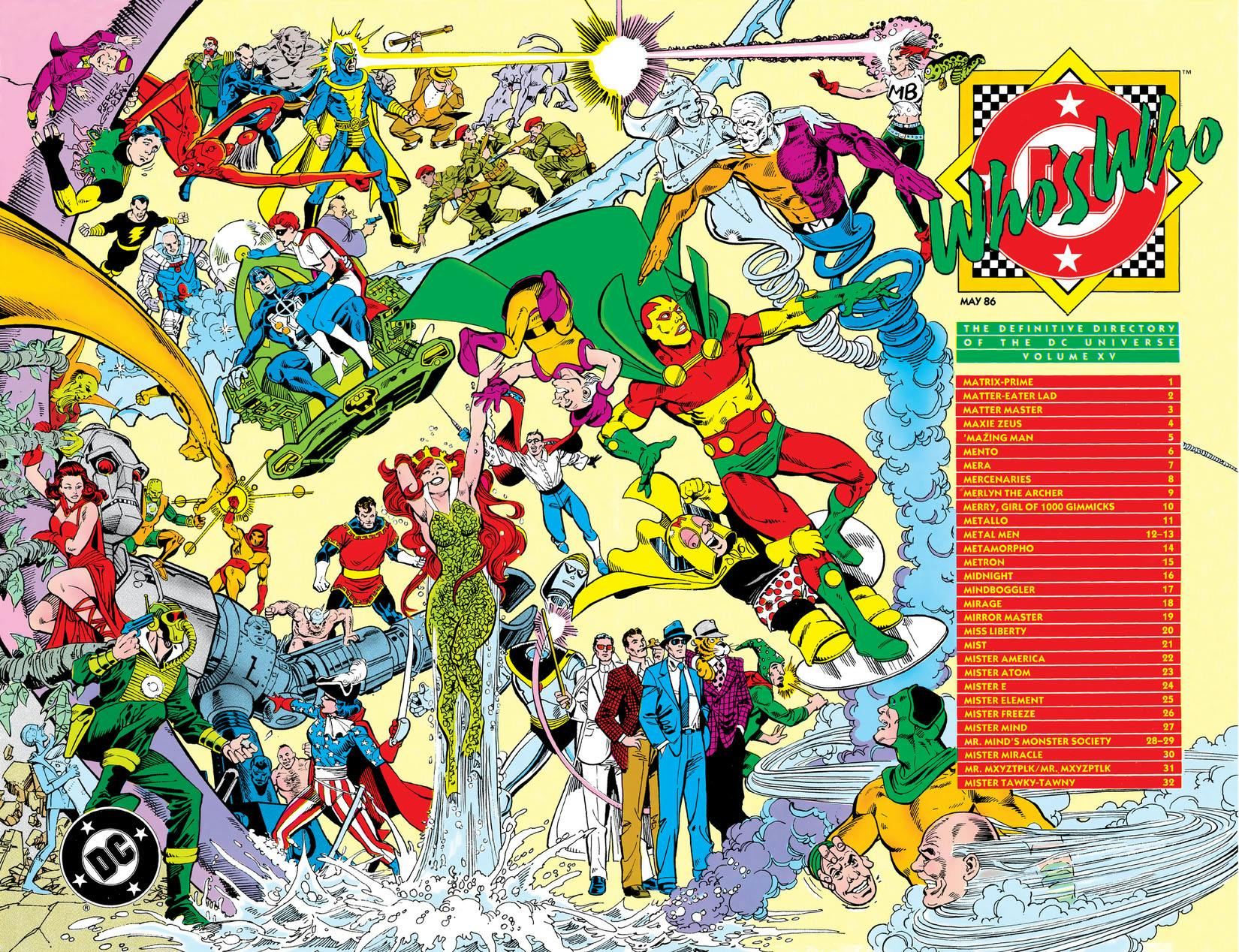 Who's Who: The Definitive Directory of the DC Universe #15