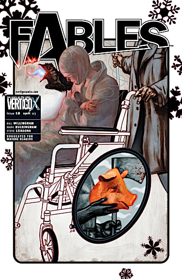 Fables #10 preview images